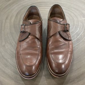 Mens Johnston & Murphy dress shoes with buckle size 11
